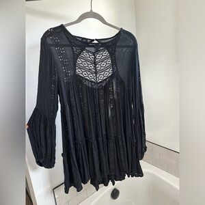 size small black Free People tunic